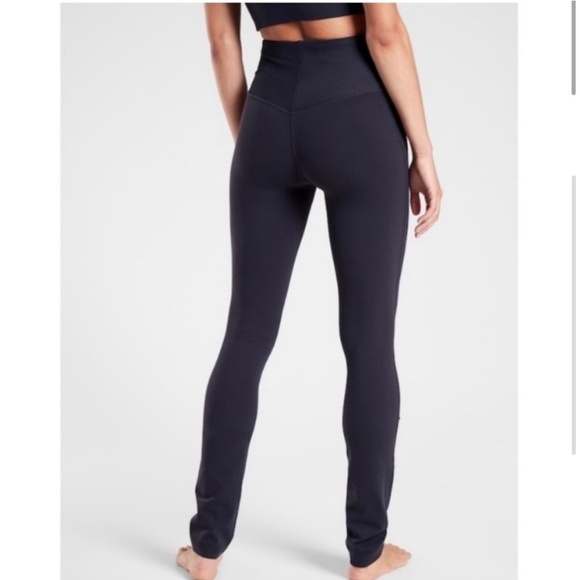 Athleta Straight Leg Rib Knit Waist Leggings - Picture 5 of 7